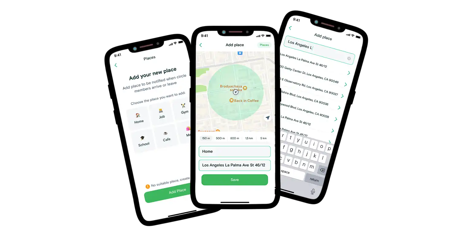 A screen from the Number Tracker app.